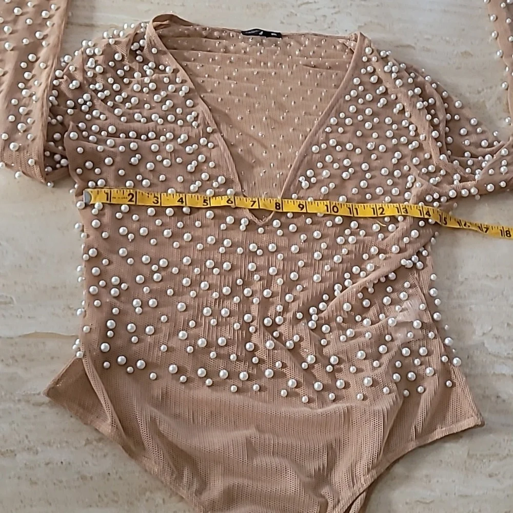 Beaded Bodysuit - Picture 13 of 16